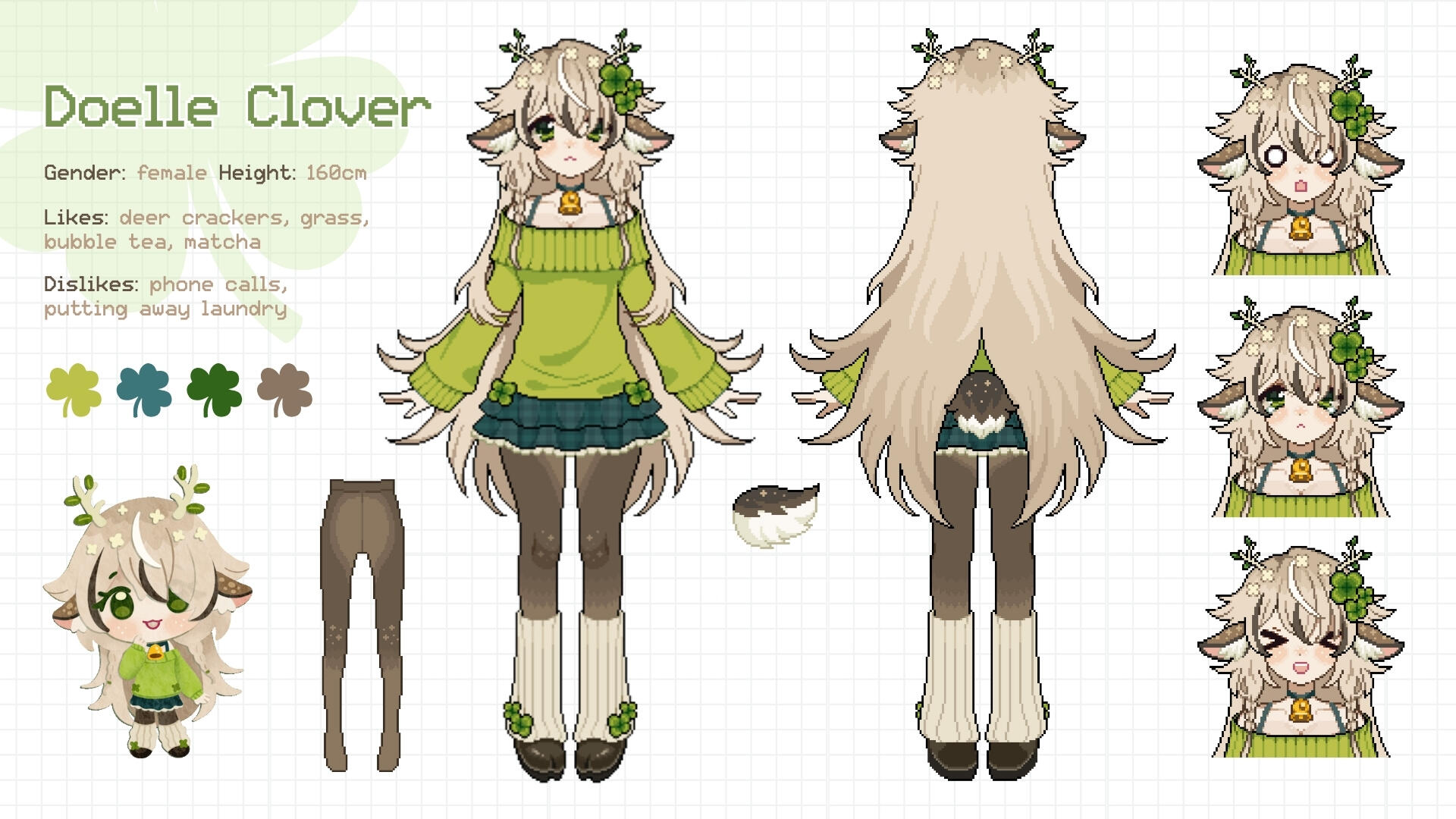 Doelle Clover character sheet